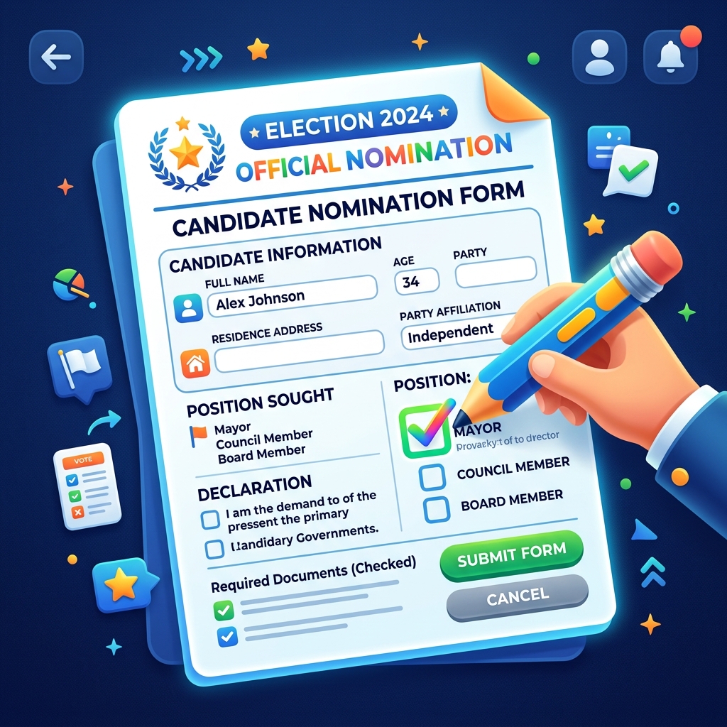 Candidate Nomination Illustration